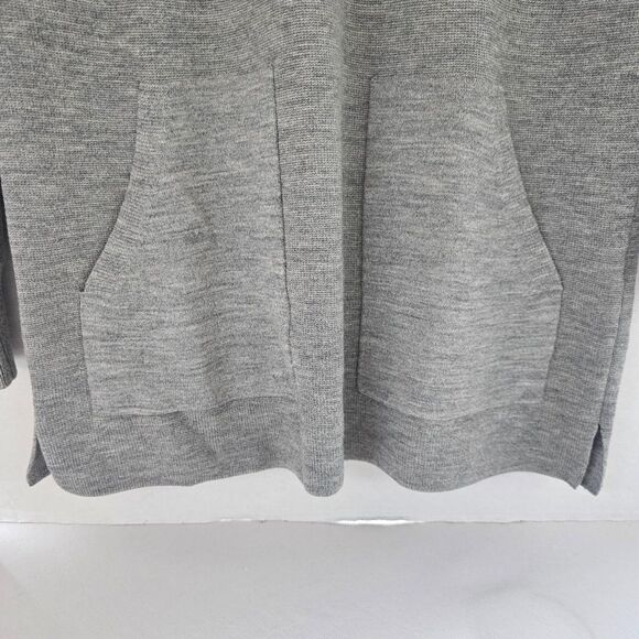 J. Crew Merino Wool Tunic Sweater | Gray Pullover w/ Pockets Women’s XS EUC - Picture 7 of 10